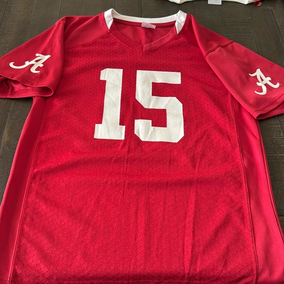 Pro Edge Alabama Crimson Tide Youth Jersey #15 size LG 12/14 - Picture 1 of 5